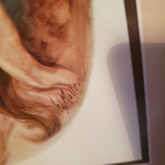 Vel Miller Signed Prints Little Cowboy & Little Western Girl - Picture 6 of 11